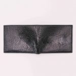 Aria Ostrich Leg Leather Horizontal Bifold Wallet - Image 5