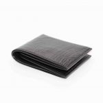 Aria Ostrich Leg Leather Horizontal Bifold Wallet - Image 3