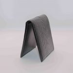 Aria Ostrich Leg Leather Horizontal Bifold Wallet - Image 6