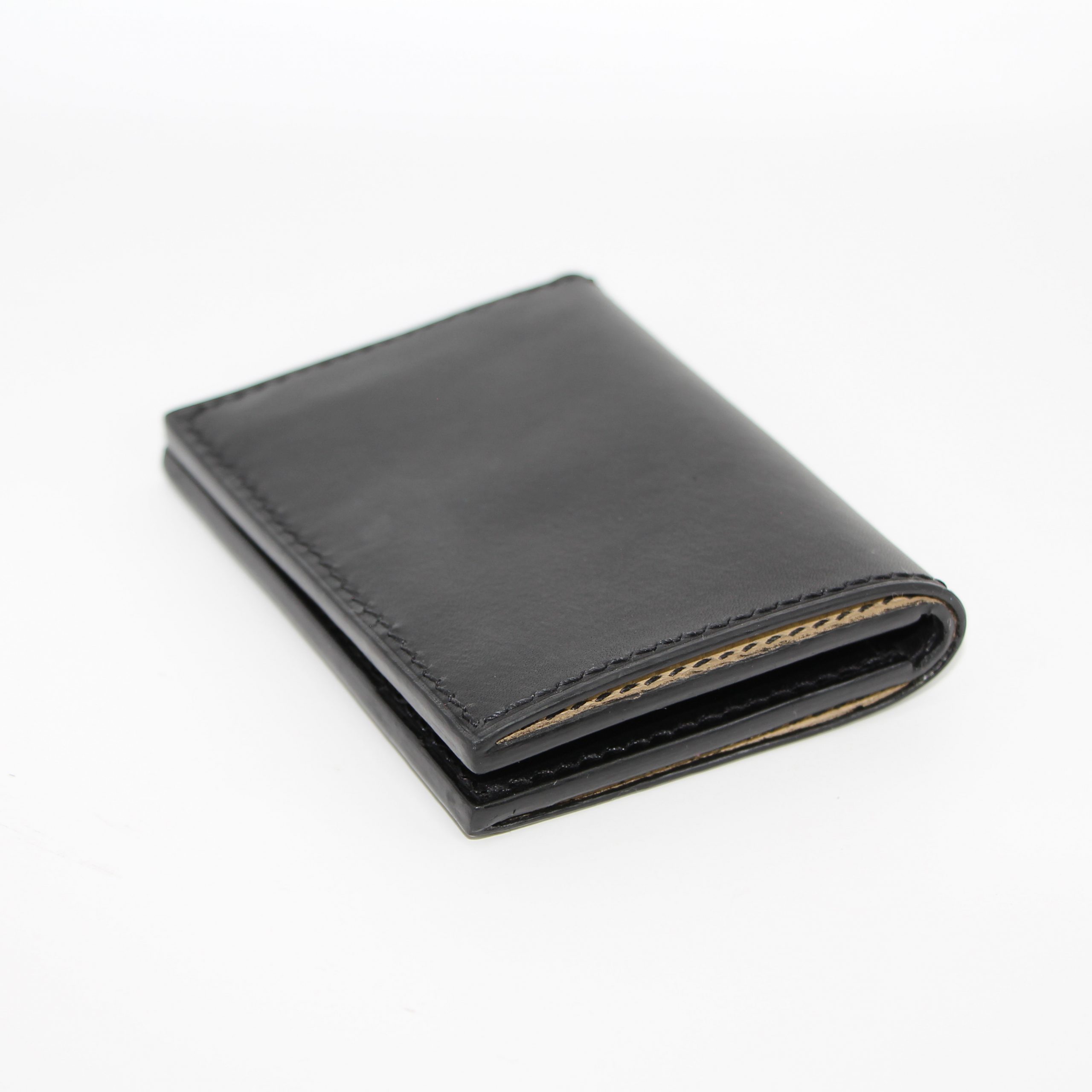 nappa Vertical Lined Bifold Wallet - Image 1